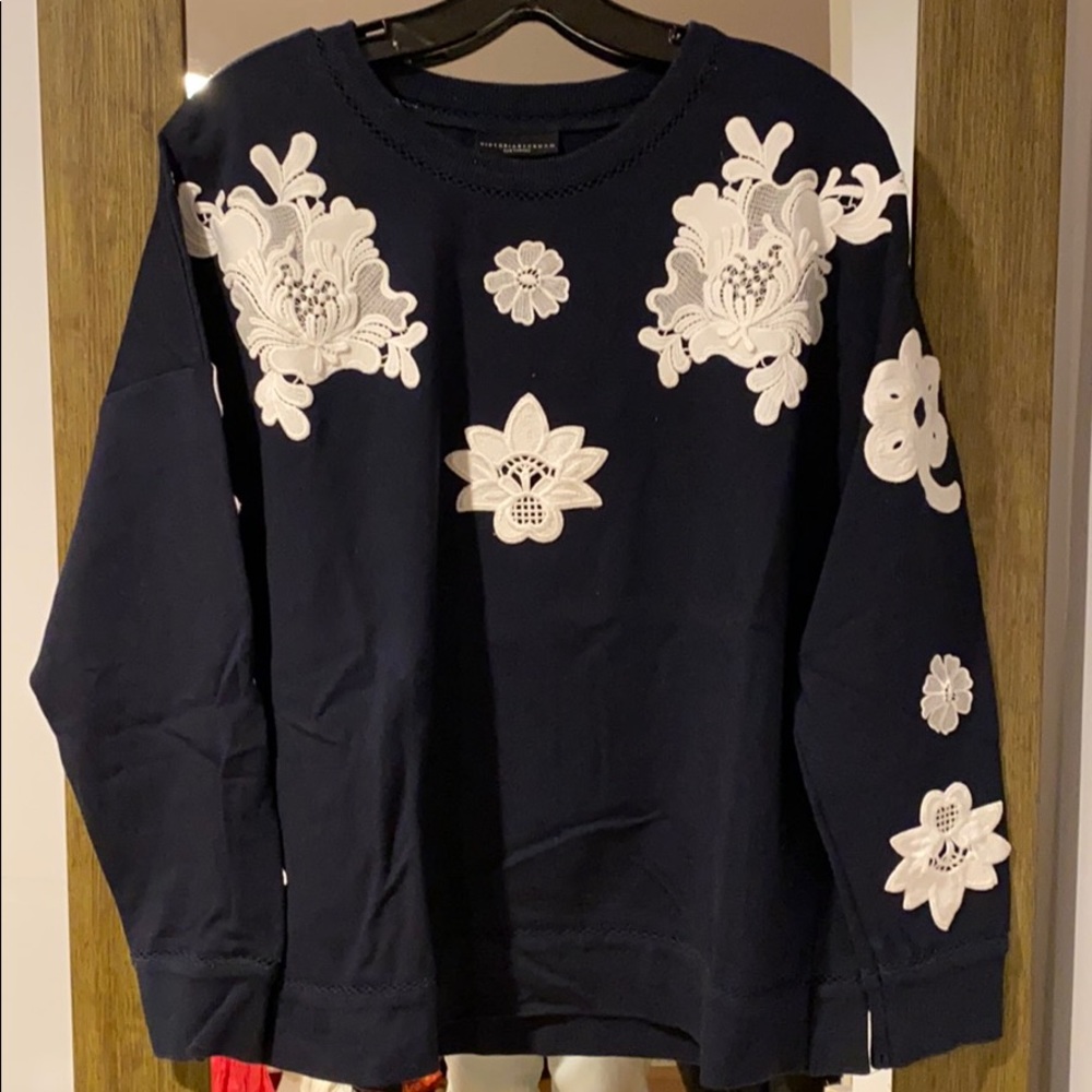Victoria Beckham for Target appliqué sweatshirt